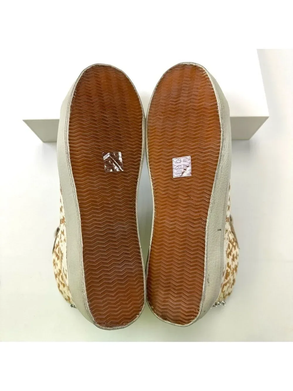 Kim & Zozi Gipster Geo print hi top canvas hippie bling sneakers Size 9